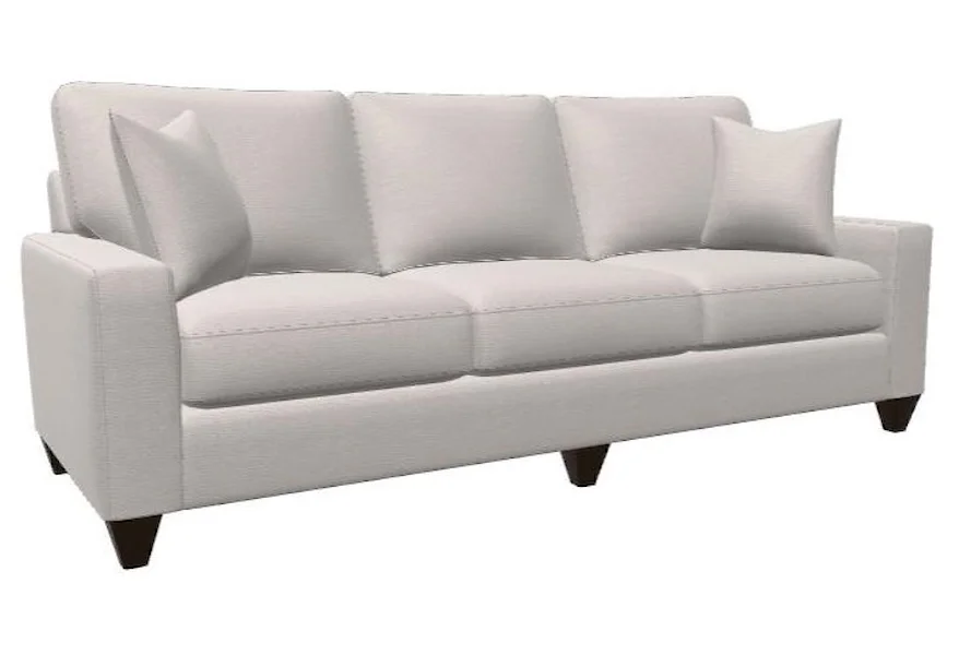 Custom Upholstery Custom Great Room Sofa by Bassett at Esprit Decor Home Furnishings